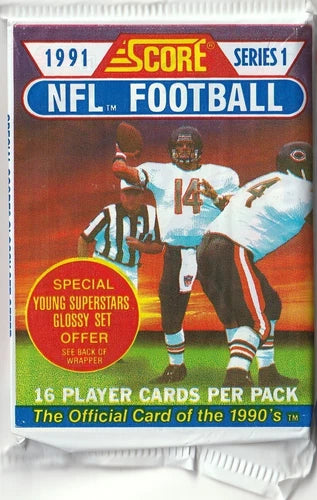1991 Score Series 1 Football Pack 14 Neal Anderson