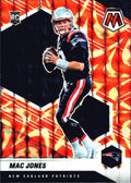 2021 Panini Mosaic #306 Mac Jones Prizm Reactive Orange PSA 10