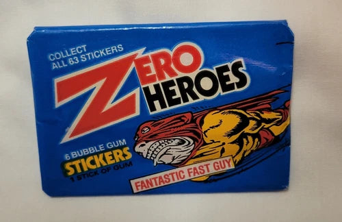 1983 Donruss Zero Heroes Blue Pack