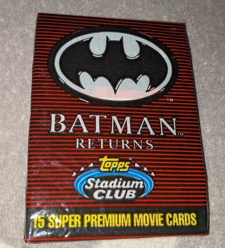 1992 Topps Stadium Club Batman Returns Pack