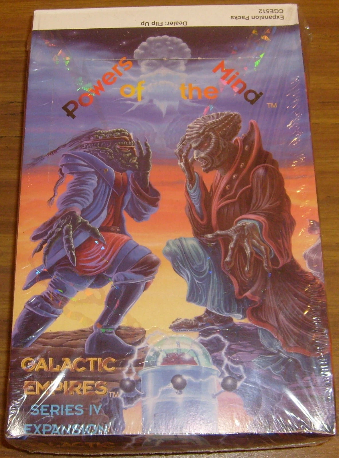 1995 Galactic Empires Powers of the Mind Hobby Sealed Box 36 Packs