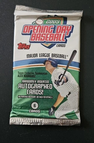 2005 Topps Opening Day Baseball Sealed Pack