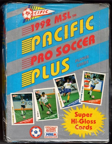 1992 Pacific Pro Soccer Plus Sealed Box 36 Packs