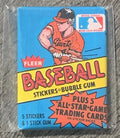 1981 Fleer Baseball Stickers & All-Star Game Cards Unopened Wax Pack