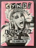 1985 Topps Cyndi Lauper Pop Music Unopened Vintage Wax Pack