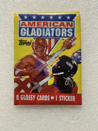 1991 Topps American Gladiators Pack 1 Pack