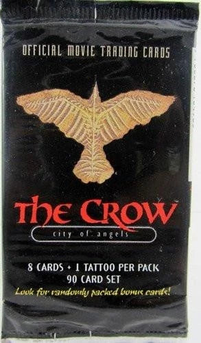 1996 Kitchen Sink Crow City of Angels Sealed Pack