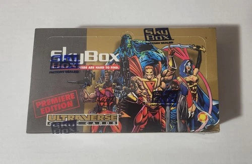 1993 SkyBox Ultraverse Premier Hobby Sealed Box 36 Packs