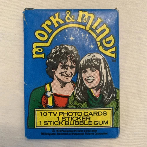 1978 Topps Mork & Mindy Sealed Wax Pack