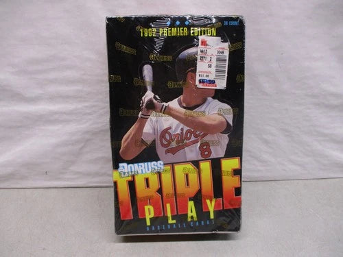 1992 Donruss Triple Play Premier Sealed Box 36 Packs