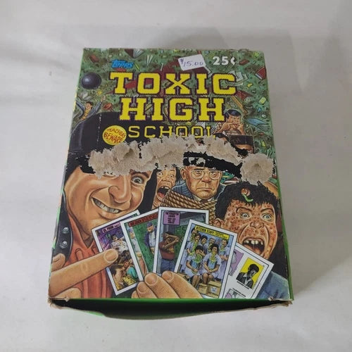 1991 Topps Toxic High School Box 48 Packs