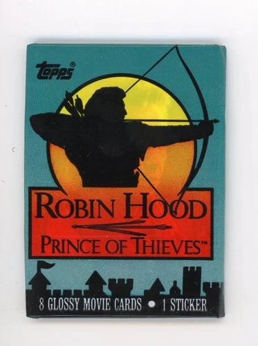1991 Topps Robin Hood Prince of Thieves Unopened Pack