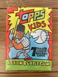 1992 Topps Kids Baseball Sealed Wax Pack