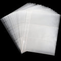 100 Pack 3-Pocket Currency Pages Paper Money Stamp Album Sheets