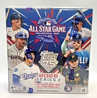 2026 Topps Series 2 Baseball Retail Mega Sealed Box 14 Packs