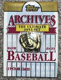 1991 Topps Archives The Ultimate 1953 Set Baseball Pack 12 Picture Cards