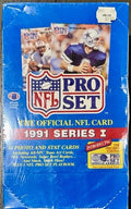 1991 Pro Set Series 1 Football Sealed Box 36 Packs