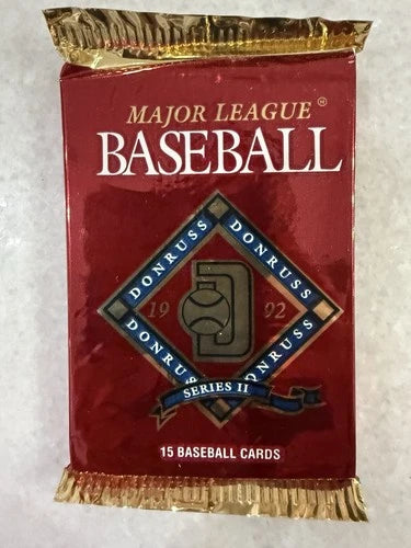 1992 Donruss Series 2 Baseball Unopened Pack