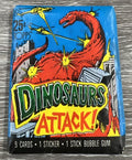 1988 Topps Dinosaurs Attack City Assault Pack