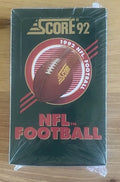 1992 Score Football Hobby Sealed Box 36 Packs