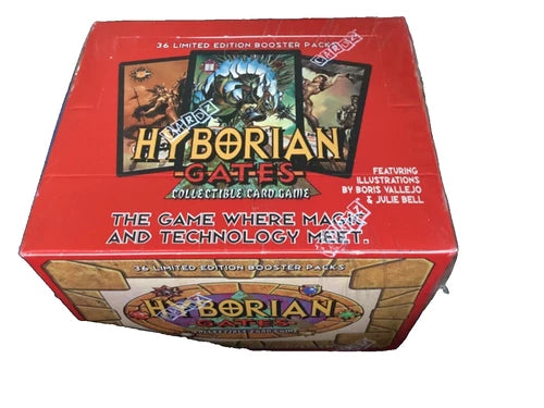 1995 Cardz Hyborian Gates Sealed Booster Box 36 Packs