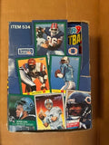 1991 Fleer Football Box 36 Packs Open Box Lot