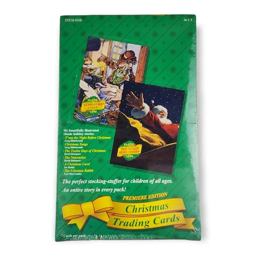 1995 Fleer Christmas Premiere Edition Sealed Box