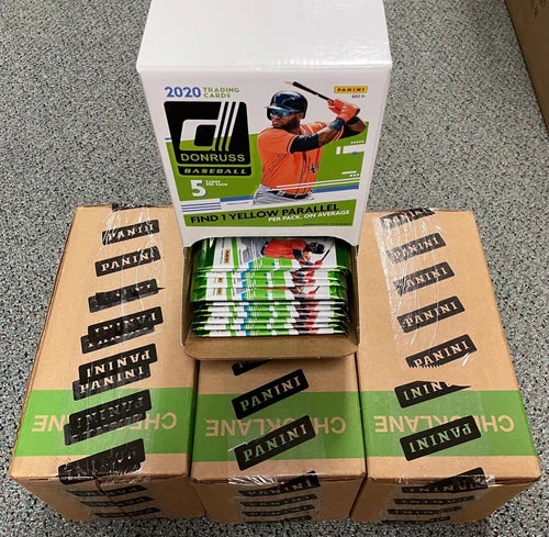 2020 Donruss Baseball Dollar Tree Gravity Feed Box 48 Packs