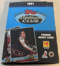 1991 Topps Stadium Club Hockey Box 36 Packs