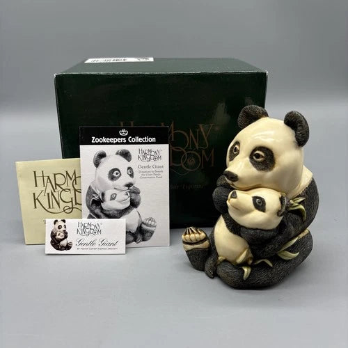Harmony Kingdom Gentle Giant Panda Box Figurine TJLEGP #3593
