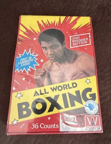 1991 AW Sports Premier Edition Sealed Box 36 Packs
