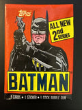 1989 Topps Batman Series 2 Movie Unopened Wax Pack Batman Art Variation