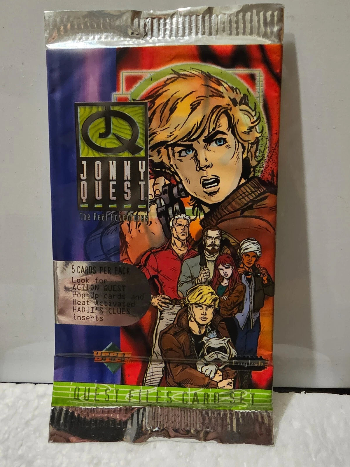 1996 Upper Deck Jonny Quest The Real Adventures Vintage Unopened Card Pack
