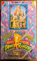 1994 Collect-A-Card Power Rangers Series 2 Jumbo Sealed Box 24 Packs