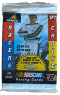 1997 Pinnacle Racers Choice NASCAR Unopened Foil Pack 16 Cards Dale Earnhardt