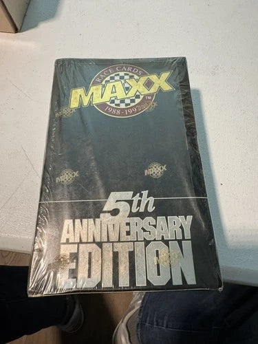 1992 Maxx NASCAR 5th Anniversary Sealed Box 36 Packs (Text Only Varation)
