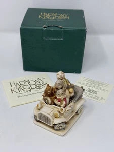 2000 Harmony Kingdom Fab 5 Party Boys RWFAB Box Figurine