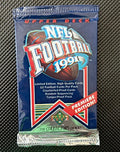 1991 Upper Deck Premiere Edition Football Unopened Foil Pack 12 Cards