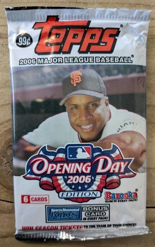 2006 Topps Opening Day Baseball Sealed Pack