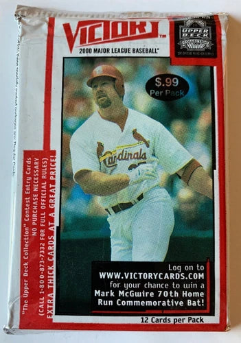 2000 Upper Deck Victory Baseball Sealed Pack