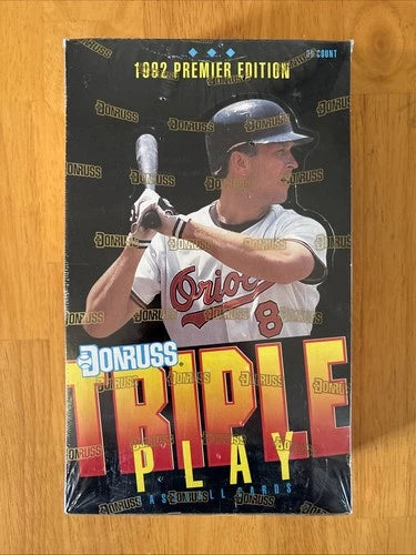 1992 Donruss Triple Play Premier Sealed Box 36 Packs