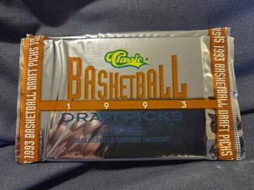 1993 Classic Draft Picks Sealed Basketball Pack