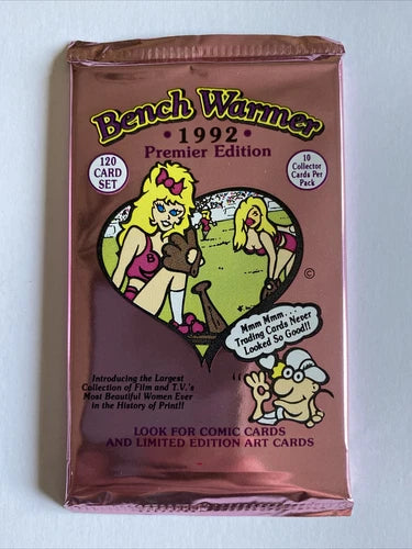 1992 Bench Warmers Hockey Variant Sealed Pack