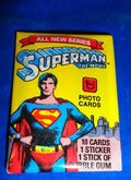 1978 Topps Superman 2nd Series Vintage Sealed Pack