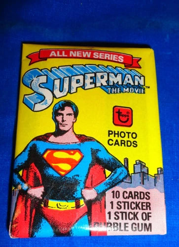 1978 Topps Superman 2nd Series Vintage Sealed Pack