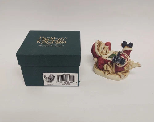 Harmony Kingdom Holy Roller Santa Figurine
