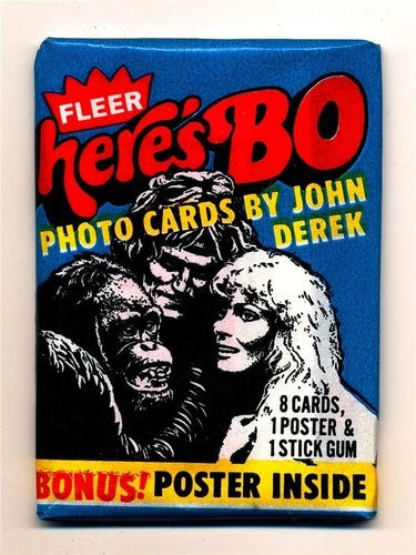 1981 Fleer Here's Bo Vintage Wax Pack