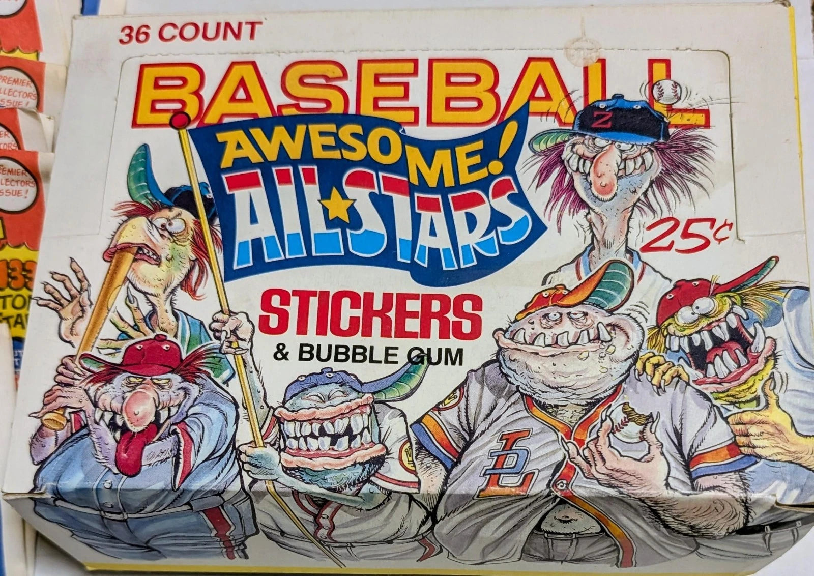 1988 Leaf Awesome All Stars Box 36 Packs