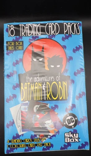 1996 SkyBox Batman Robin Blaster Sealed Box 18 Packs