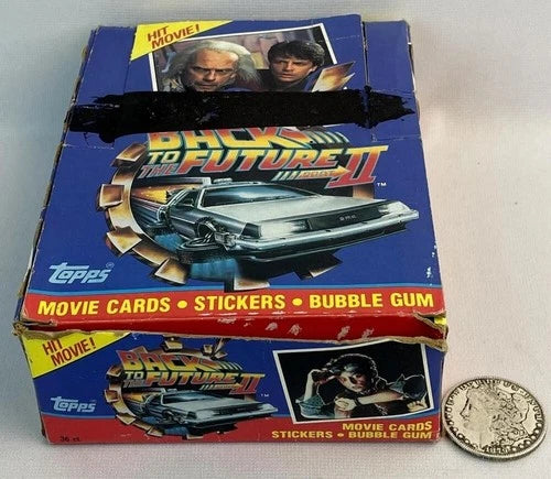 1989 Topps Back to the Future II Wax Box 36 Packs